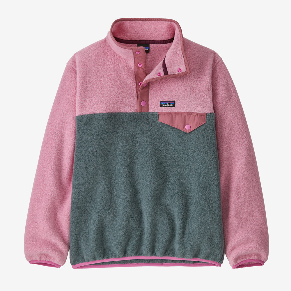 Leichter Synchilla Snap-T Fleece-Pullover für Kinder