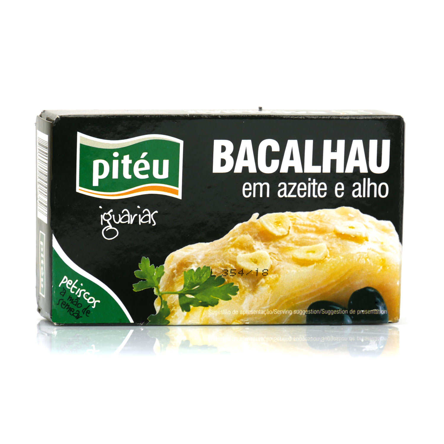 Morue à l'huile d'olive et ail - Pitéu