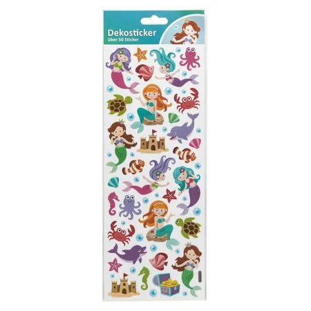 Idena Dekosticker Meerjungfrau