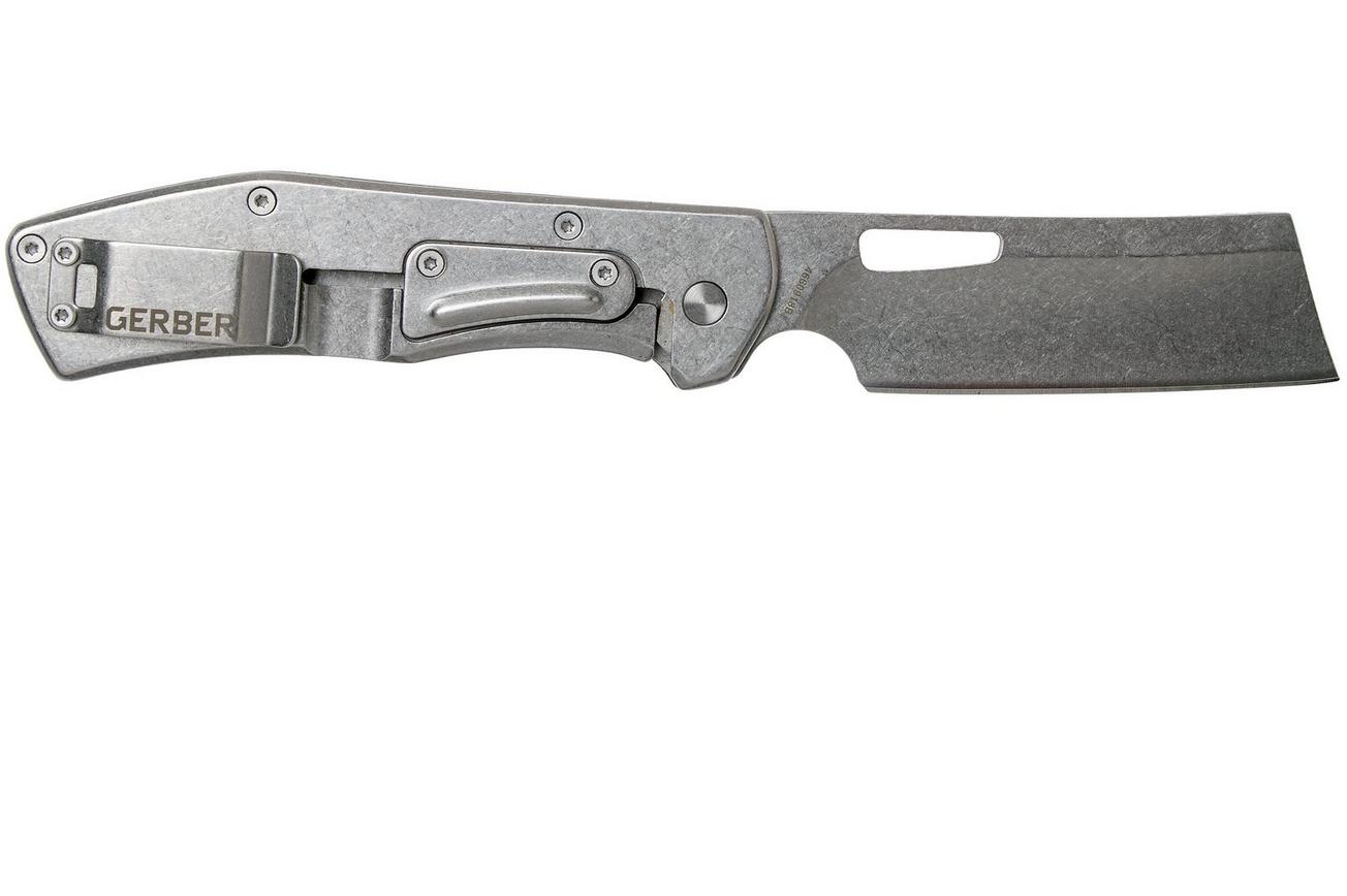 Gerber Flatiron 30-001494 Grey folding cleaver zakmes