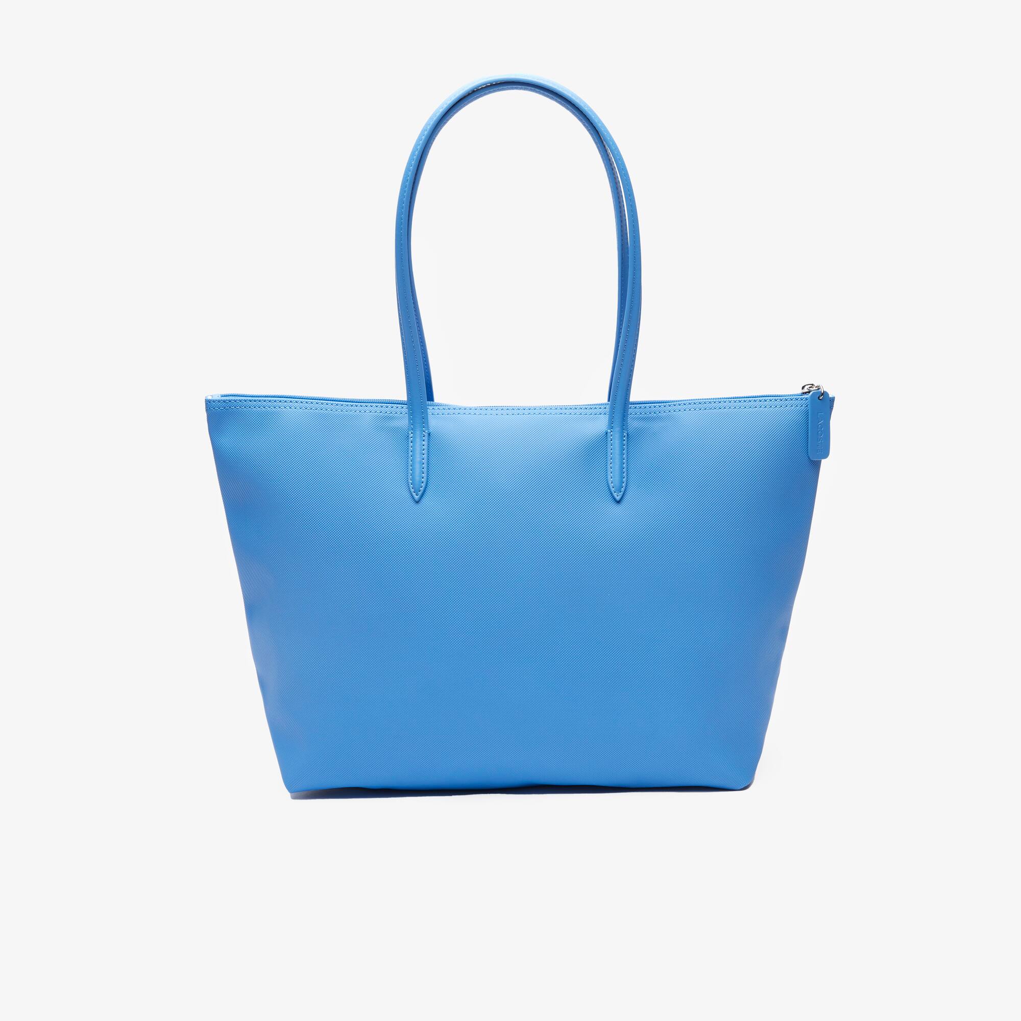 Sac cabas zippé L.12.12 Concept uni Sacs à main & Cabas - Bleu - Lacoste - Femme