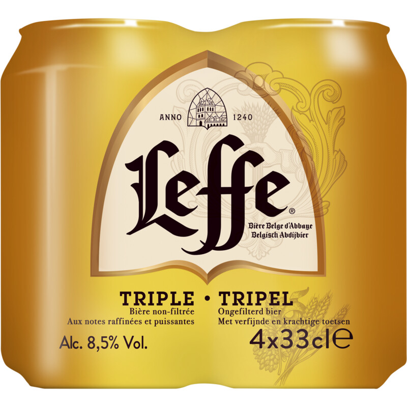 Leffe Tripel abdijbier 4-pack