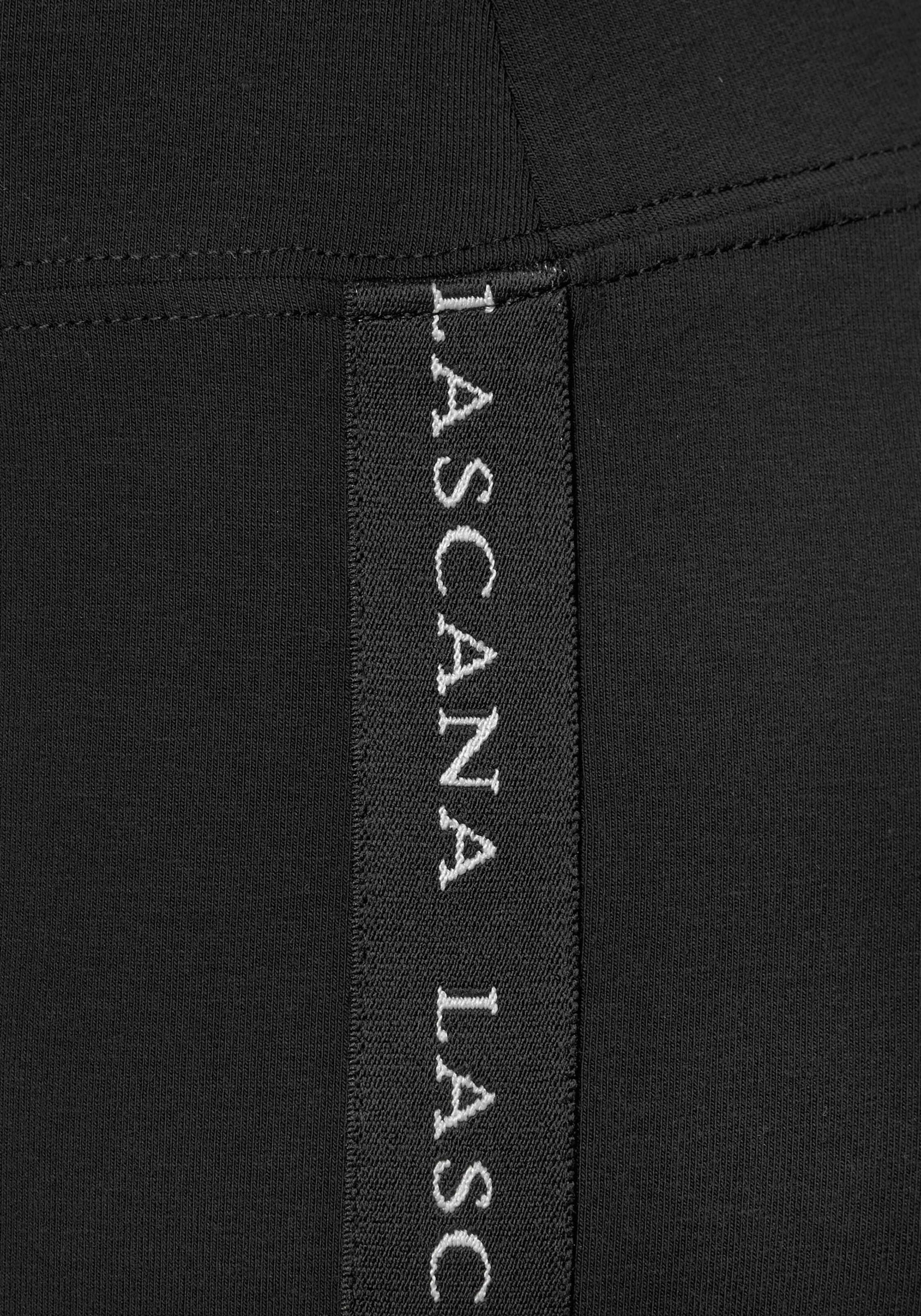 LASCANA ACTIVE Caprileggings in schwarz