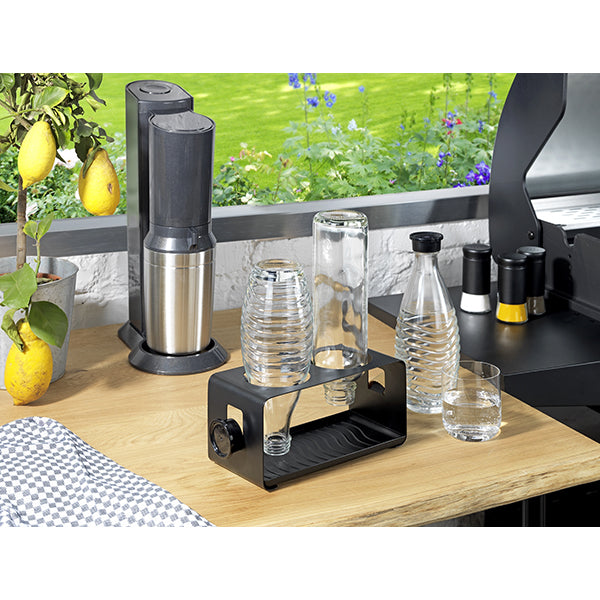 Porte-bouteille DUO noir pour machines à soda Wenko by Maximex
