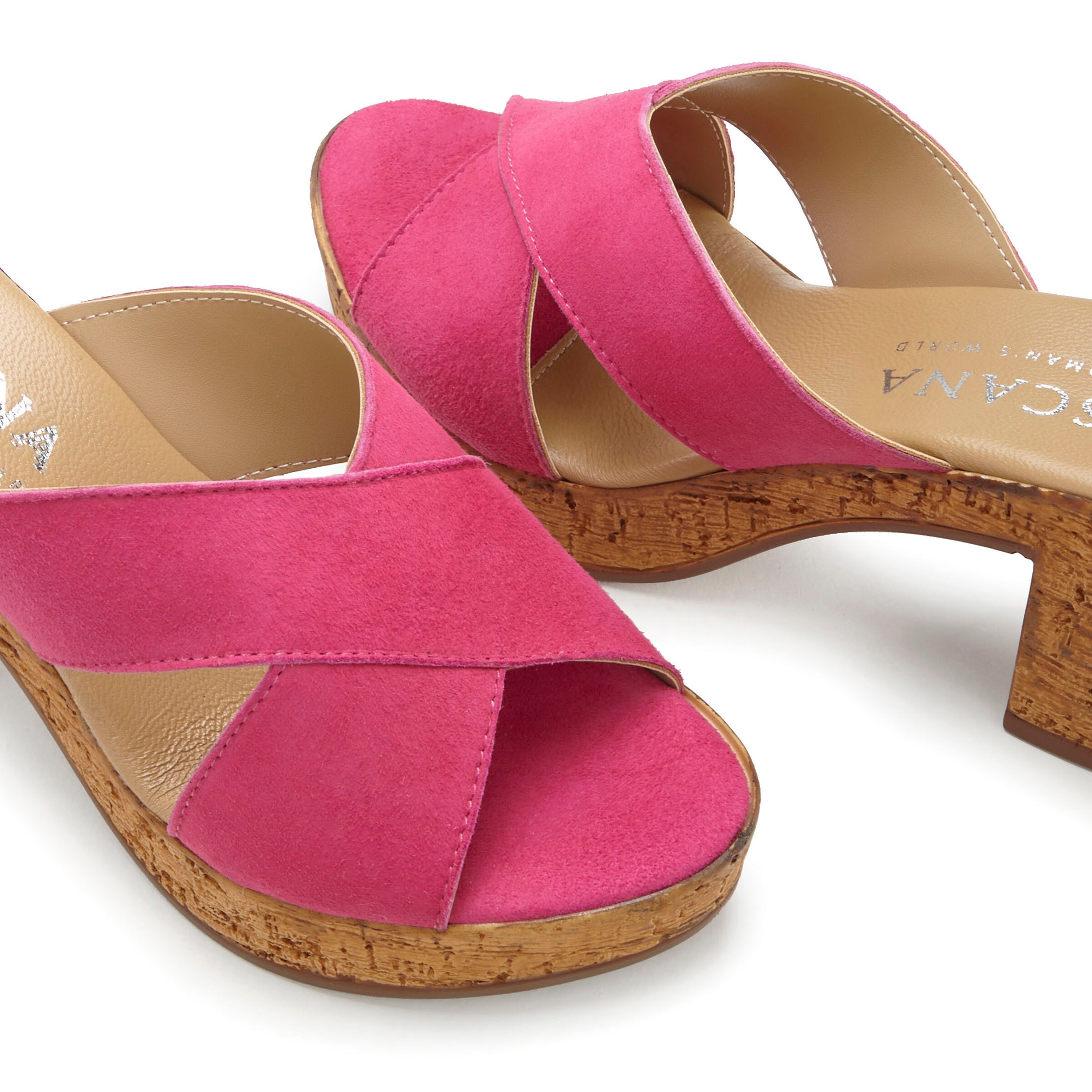 LASCANA Pantolette in pink