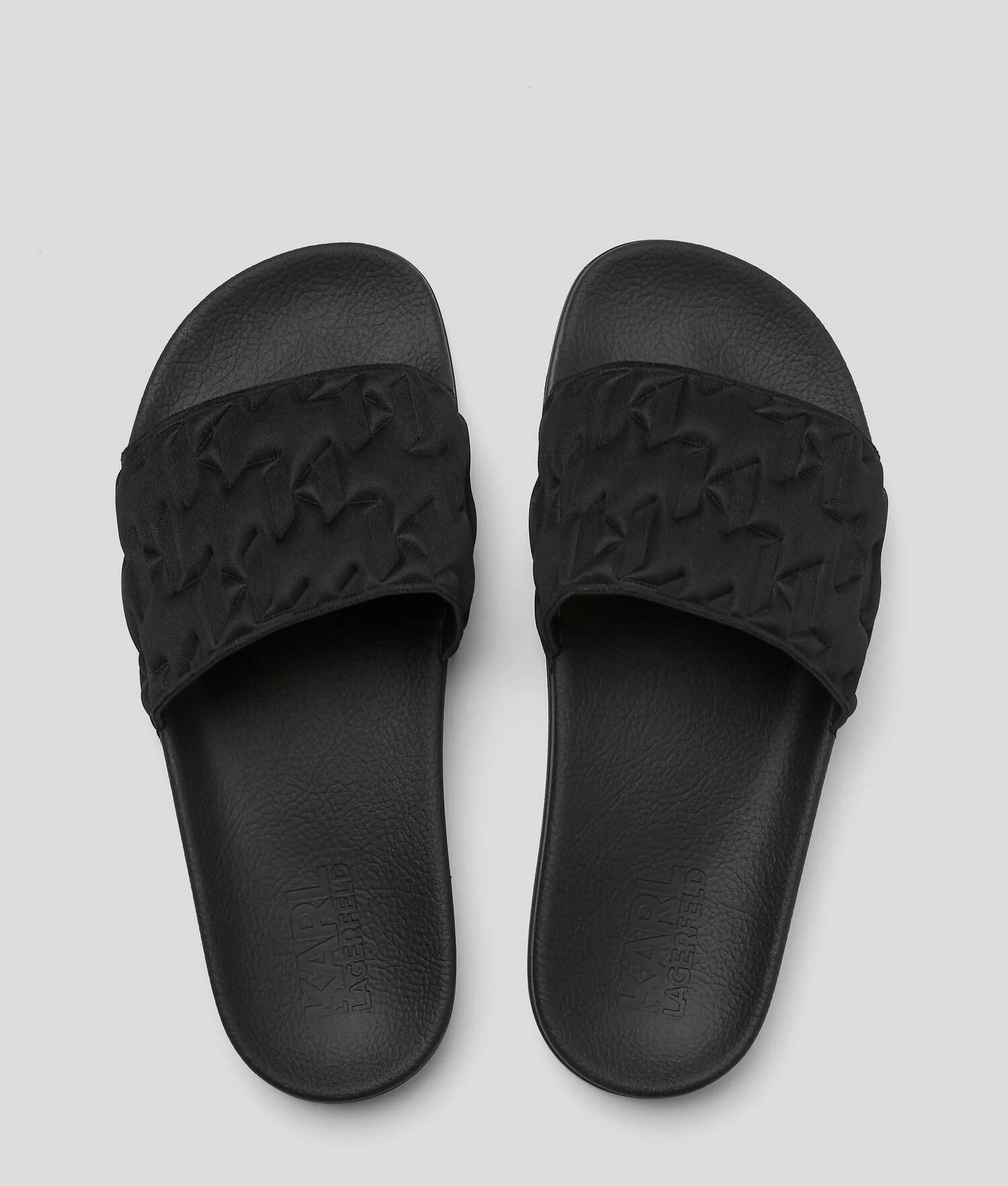 SANDALES REMBOURRÉES KL MONOGRAM