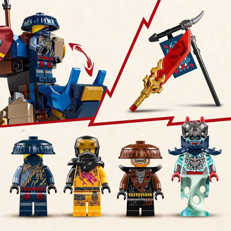 Lego - Rogue And Dragon Mecca - Bouwspel - Multikleur - Kunststof