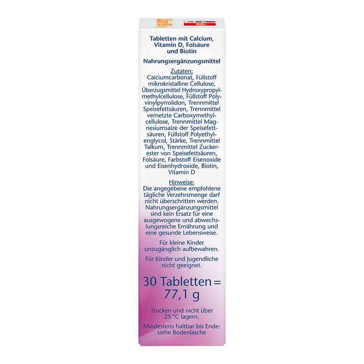 Doppelherz Calcium 900 + D3 Tabletten, 30 St
