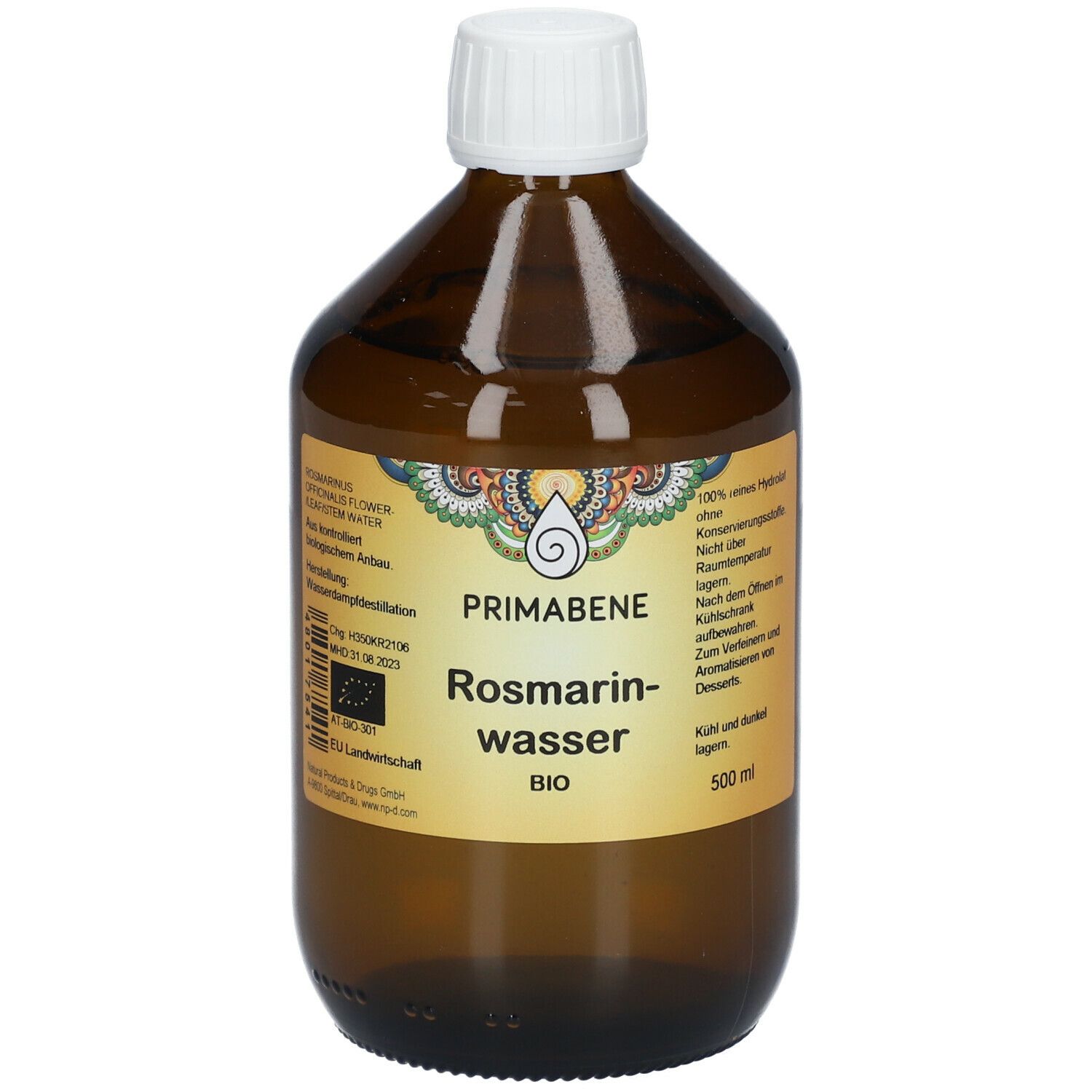 PRIMABENE Rosmarinwasser BIO