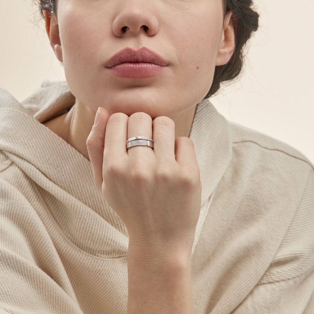 Bague Sophia Or Blanc Diamant