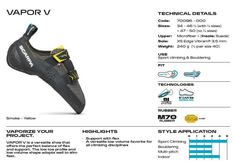 Scarpa Vapor V