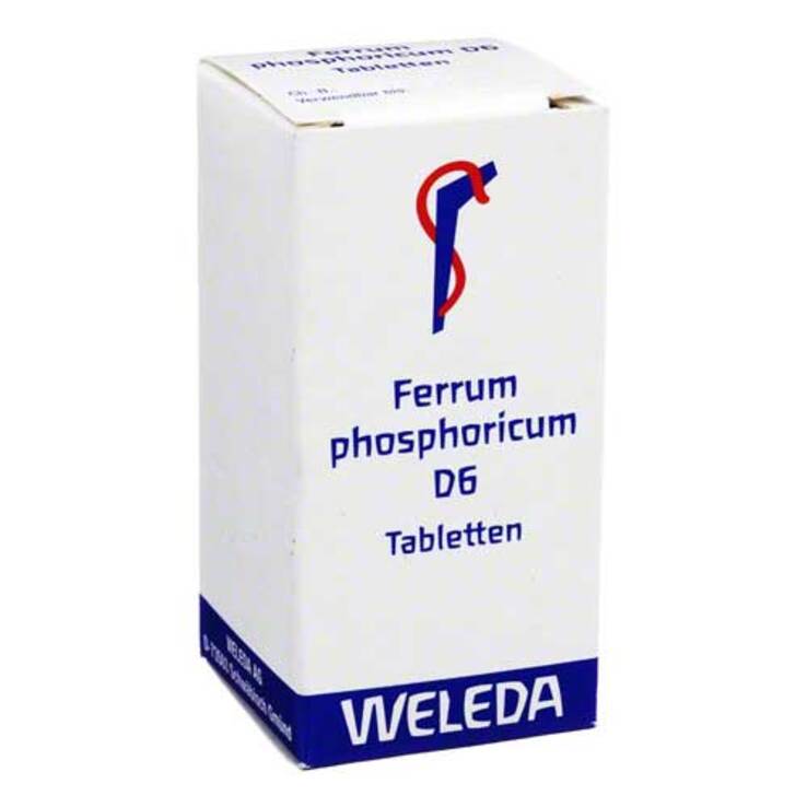 Ferrum phosphoricum D 6 Tabletten, 80 St