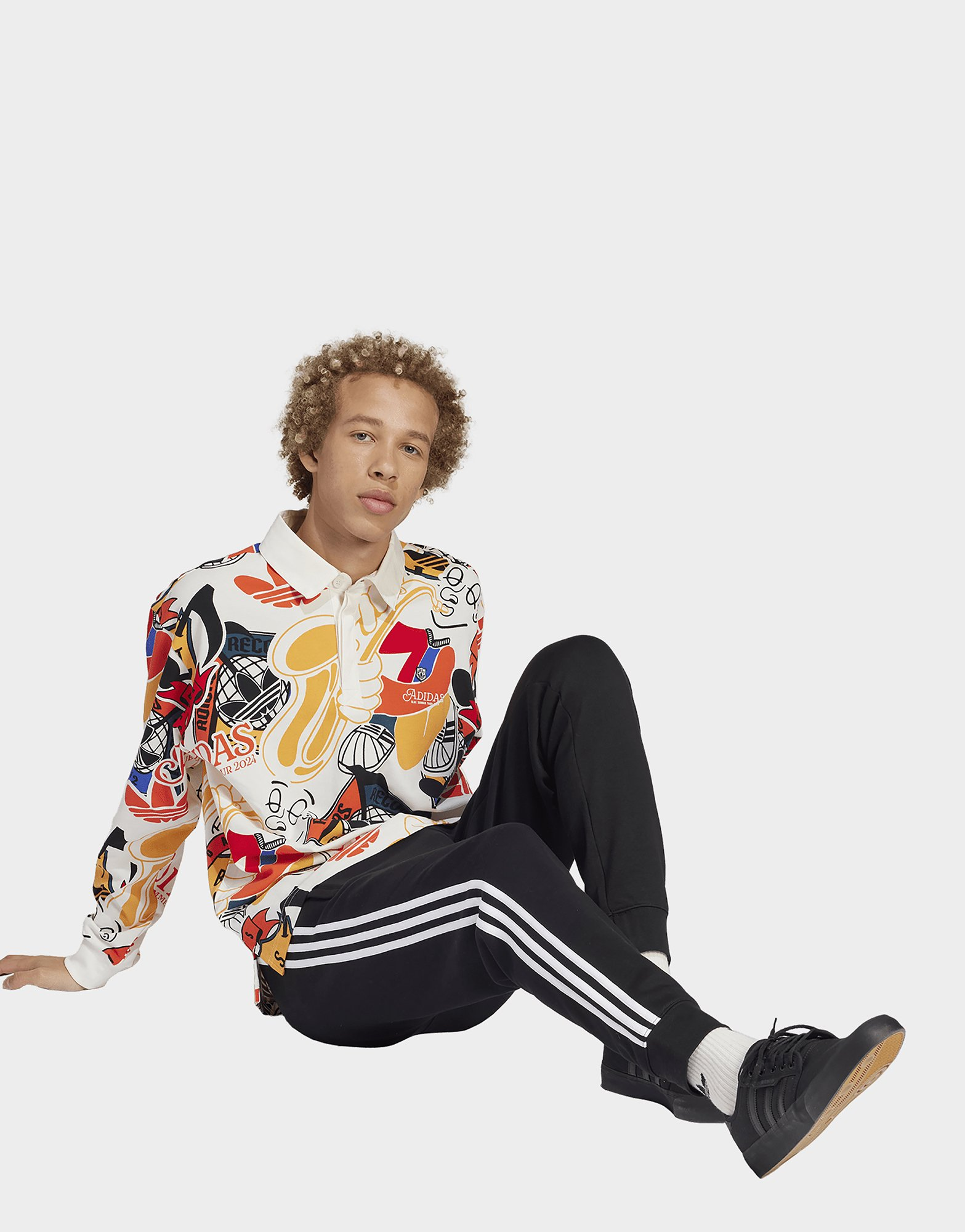 adidas Pantalon 3 bandes Adicolor