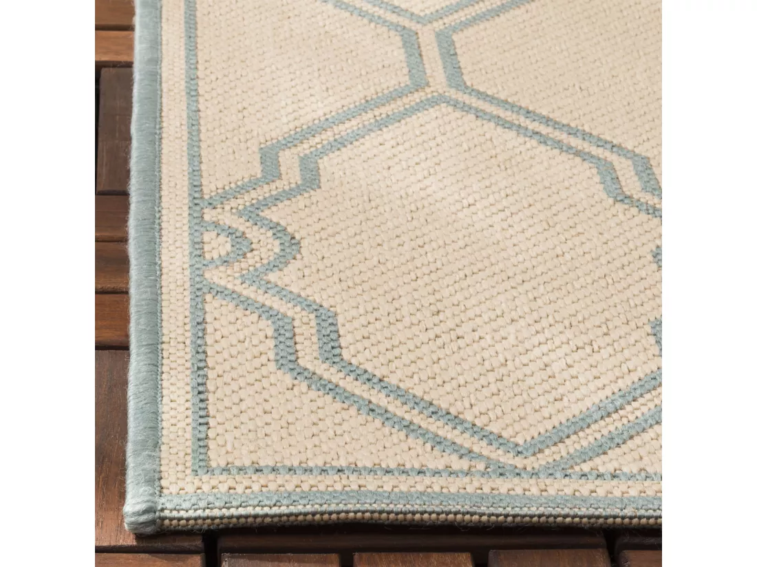 Tapis Cream & Aqua 122 X 183 cm - Nerano
