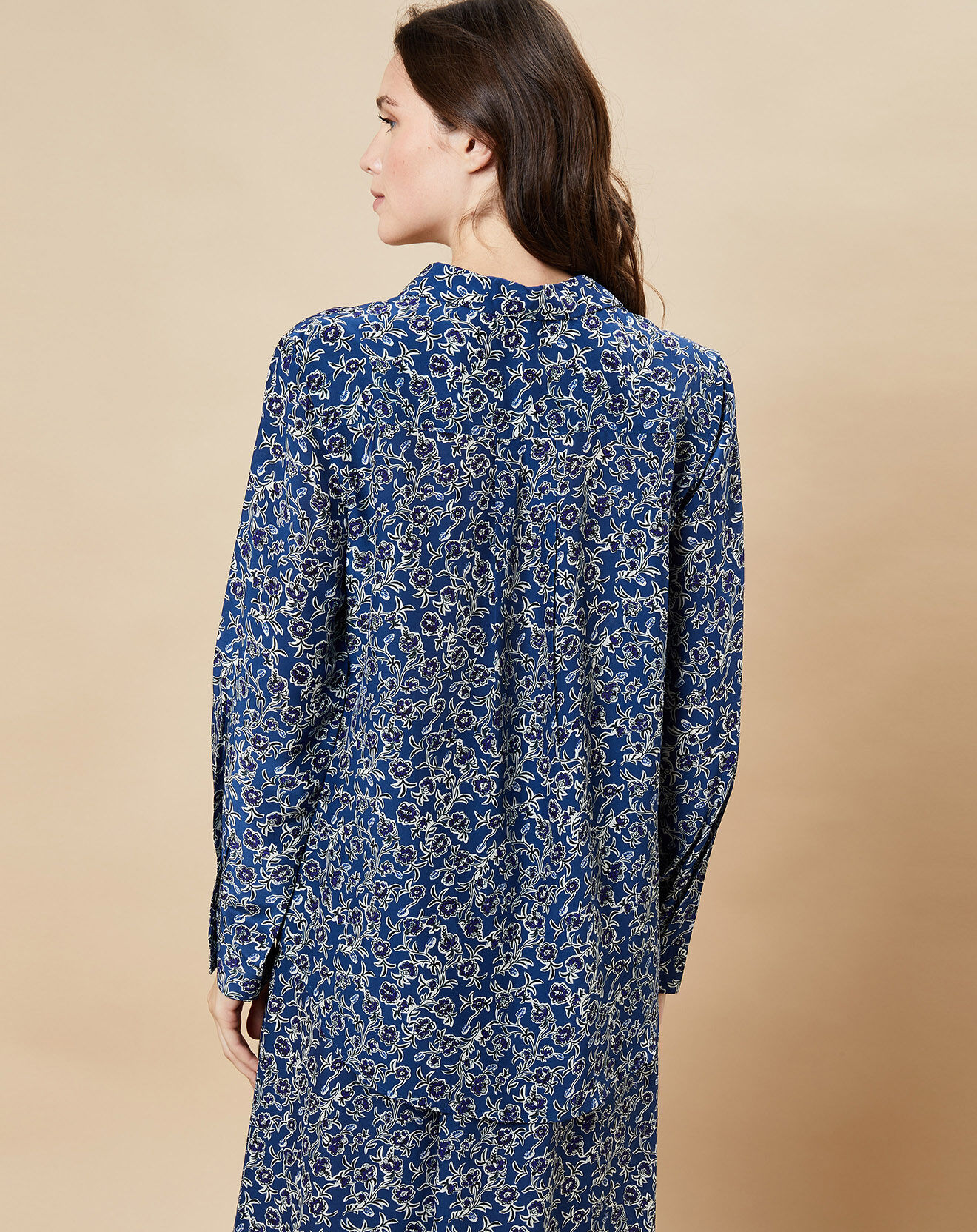 Harris Wilson Chemise en Soie mélangée Stephanie pondichery