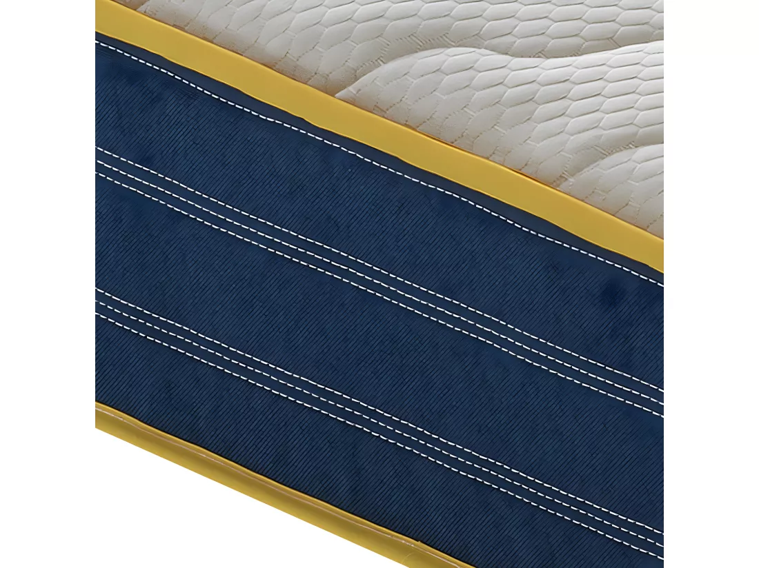 Matelas ressorts ensachés et mousse mémoire à 9 zones différenciées - 23 cm de hauteur - Anatomique 160x200 cm