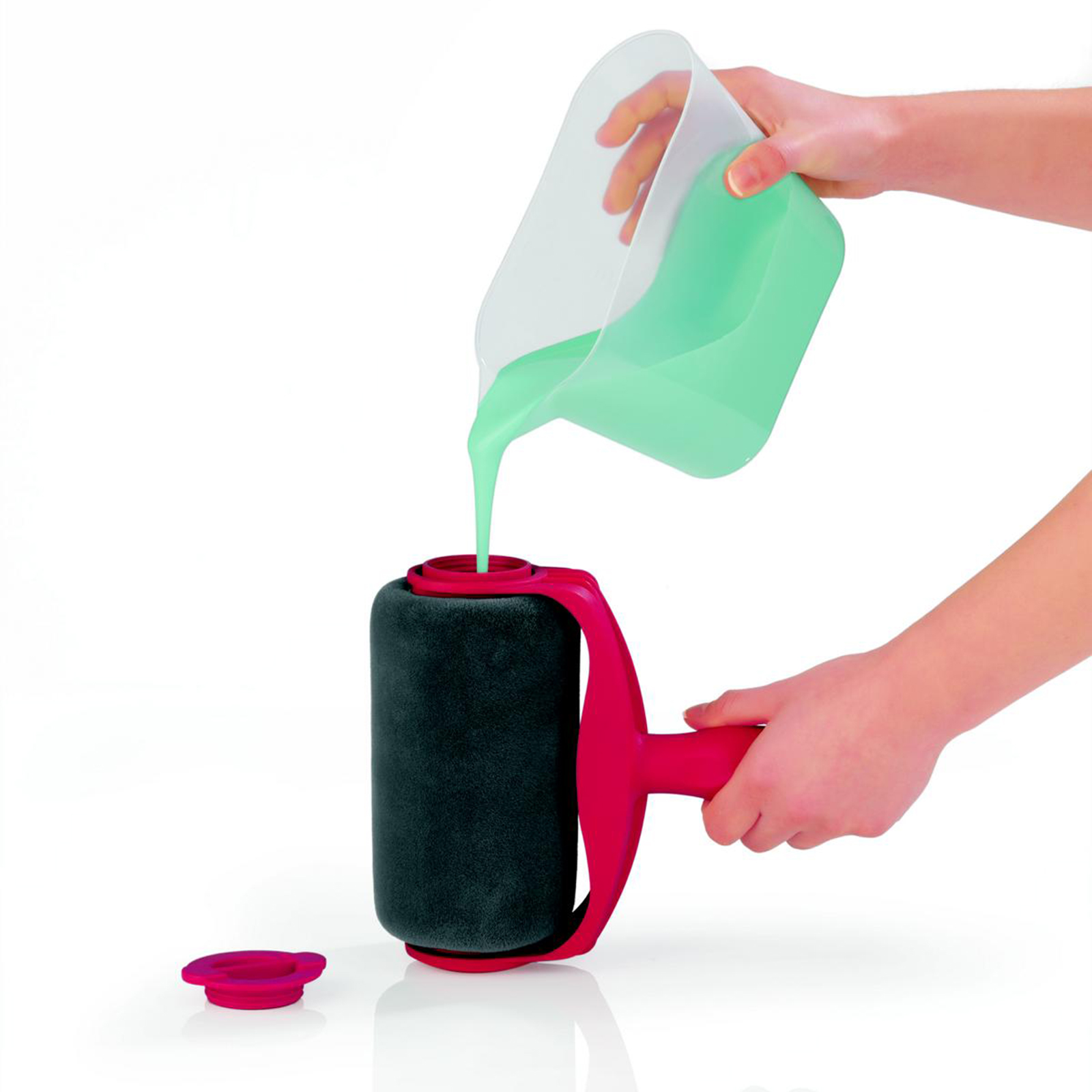 EASYMAXX 5-teiliges Streichset PAINT MAX PRO - rot