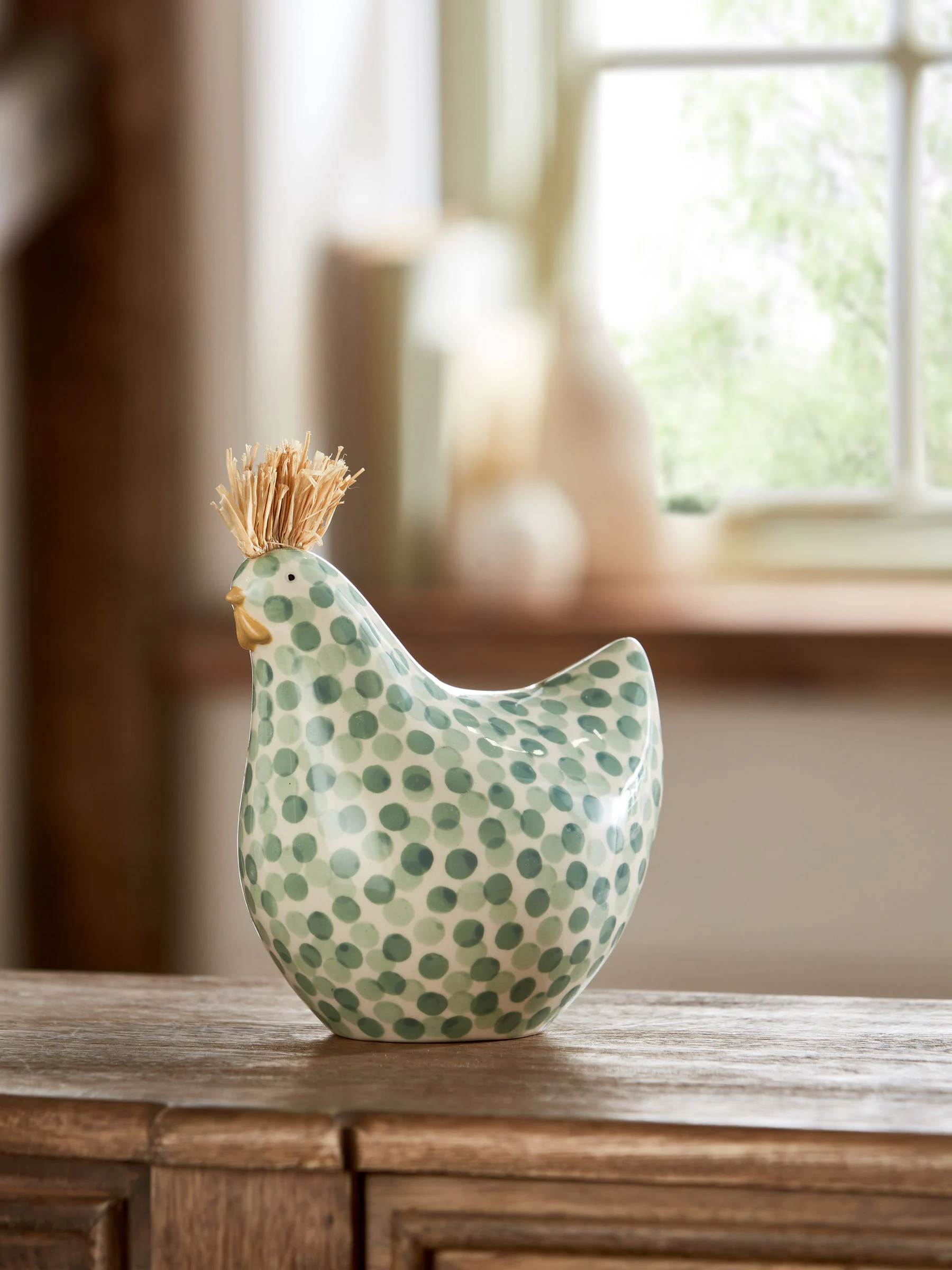 Decoratieve kip