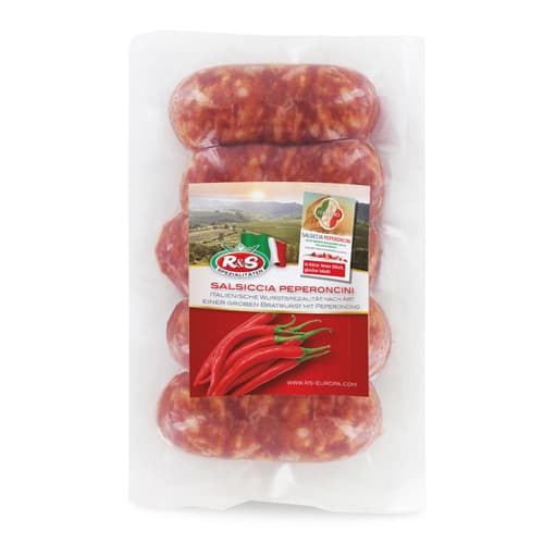 Italienische Salsiccia mit Peperoncino