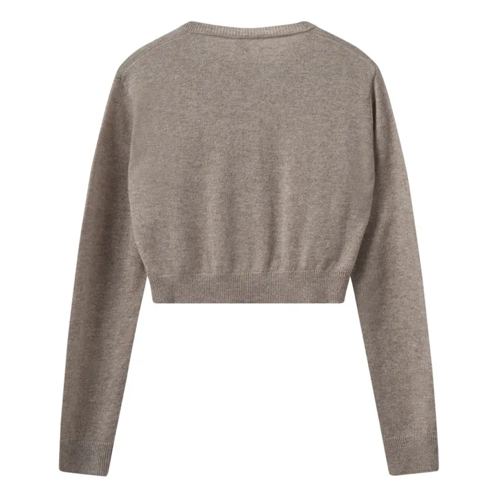 The Garment Cardigan Piemonte Crop Cachemire | Taupe