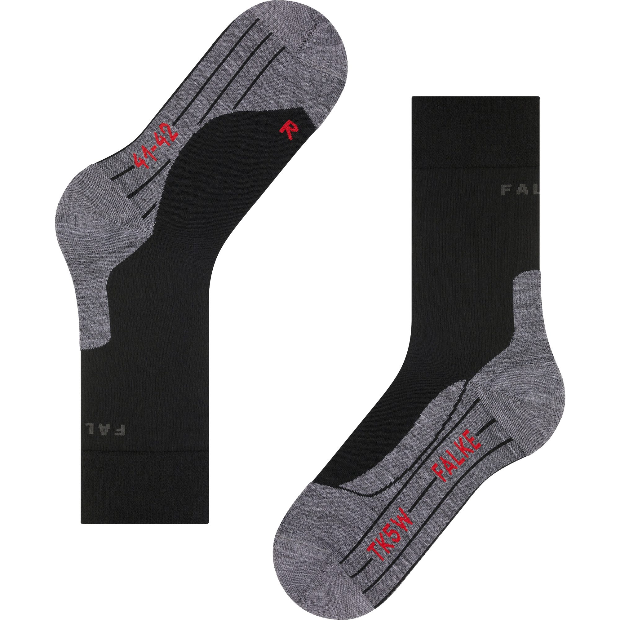Falke TK5 Wandersocken Damen schwarz