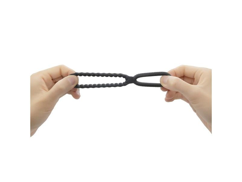 Marc Dorcel Penisring Dual Ring Hochwertiger Penis- und Hodenring