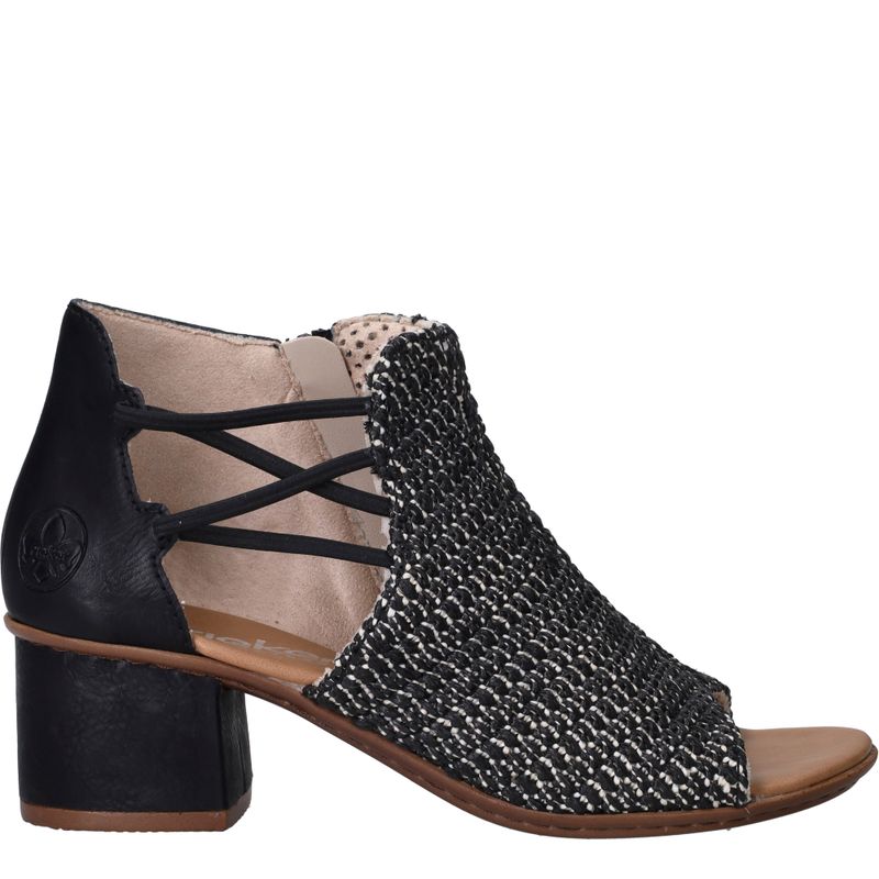 Rieker Sandalen Zwart Dames