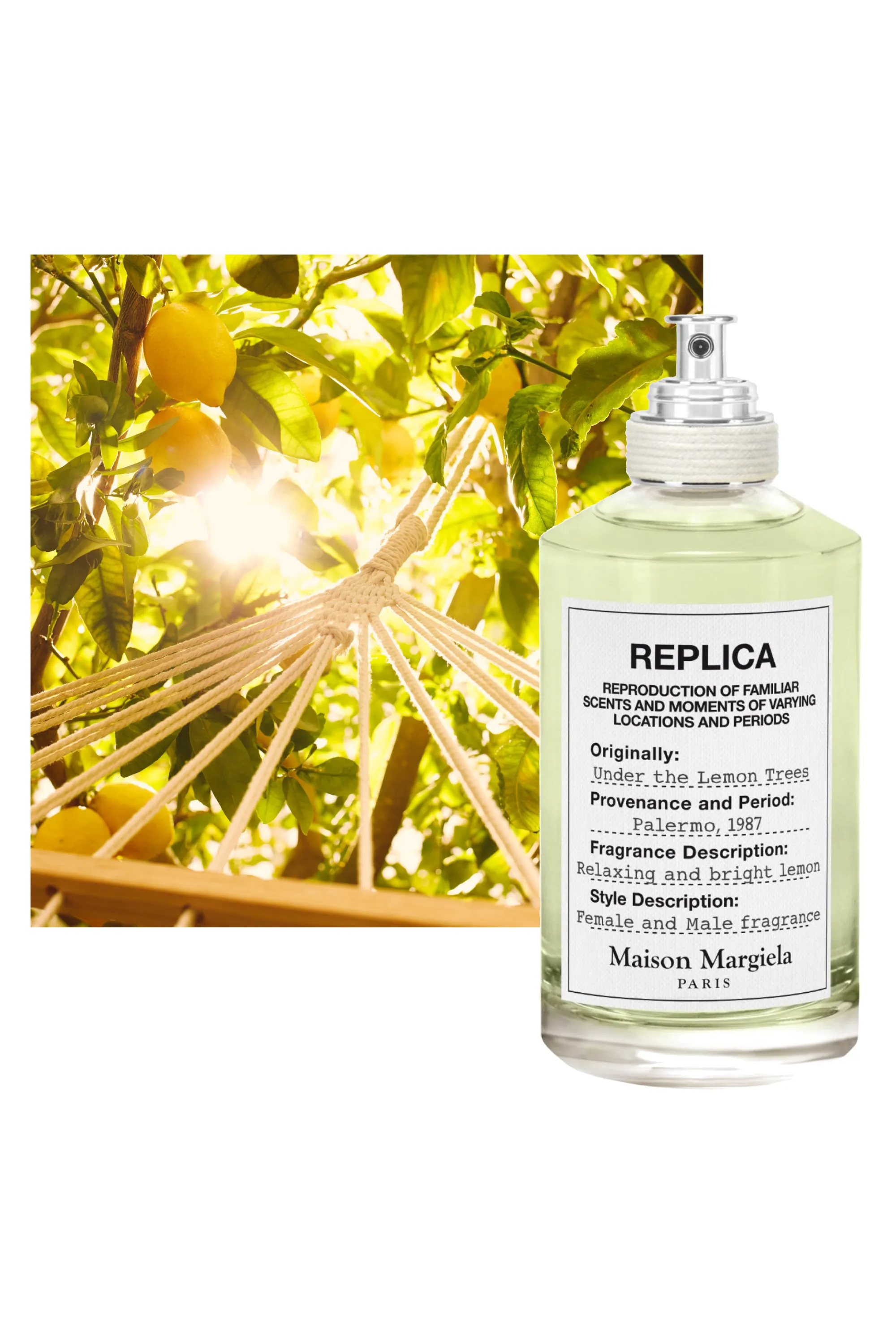 Maison Margiela REPLICA Under the Lemon Trees Eau De Toilette Citrus boisé-30 ml