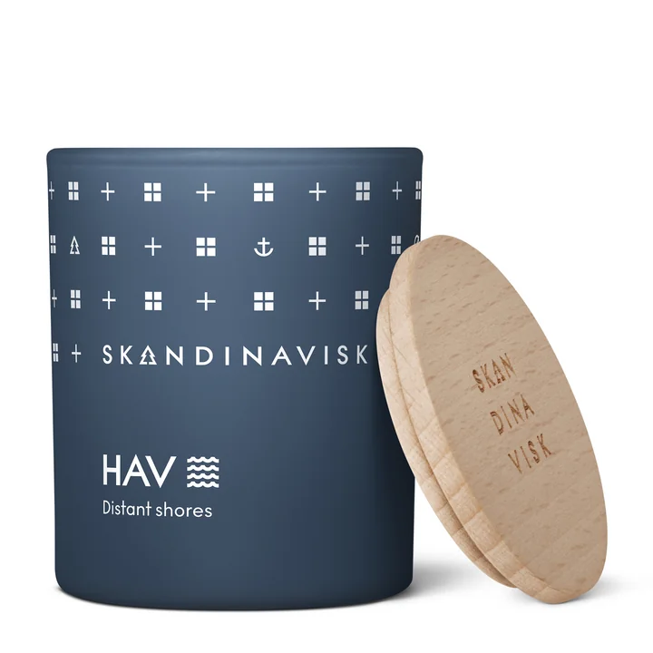 Skandinavisk - Duftkerze mit Deckel Ø 5,1 cm, Hav