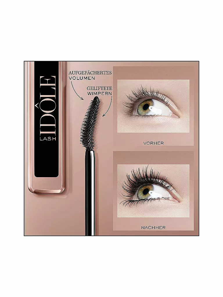 LANCÔME LASH IDÔLE Mascara ( 01 Black )  schwarz