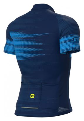 Maillot Manches Courtes Alé Turbo Bleu