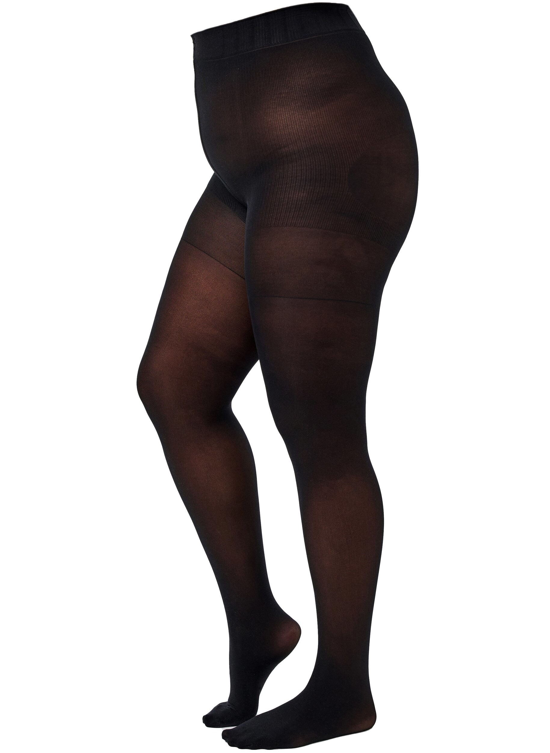 Strømpebukser 60 denier med push up og shape-effekt