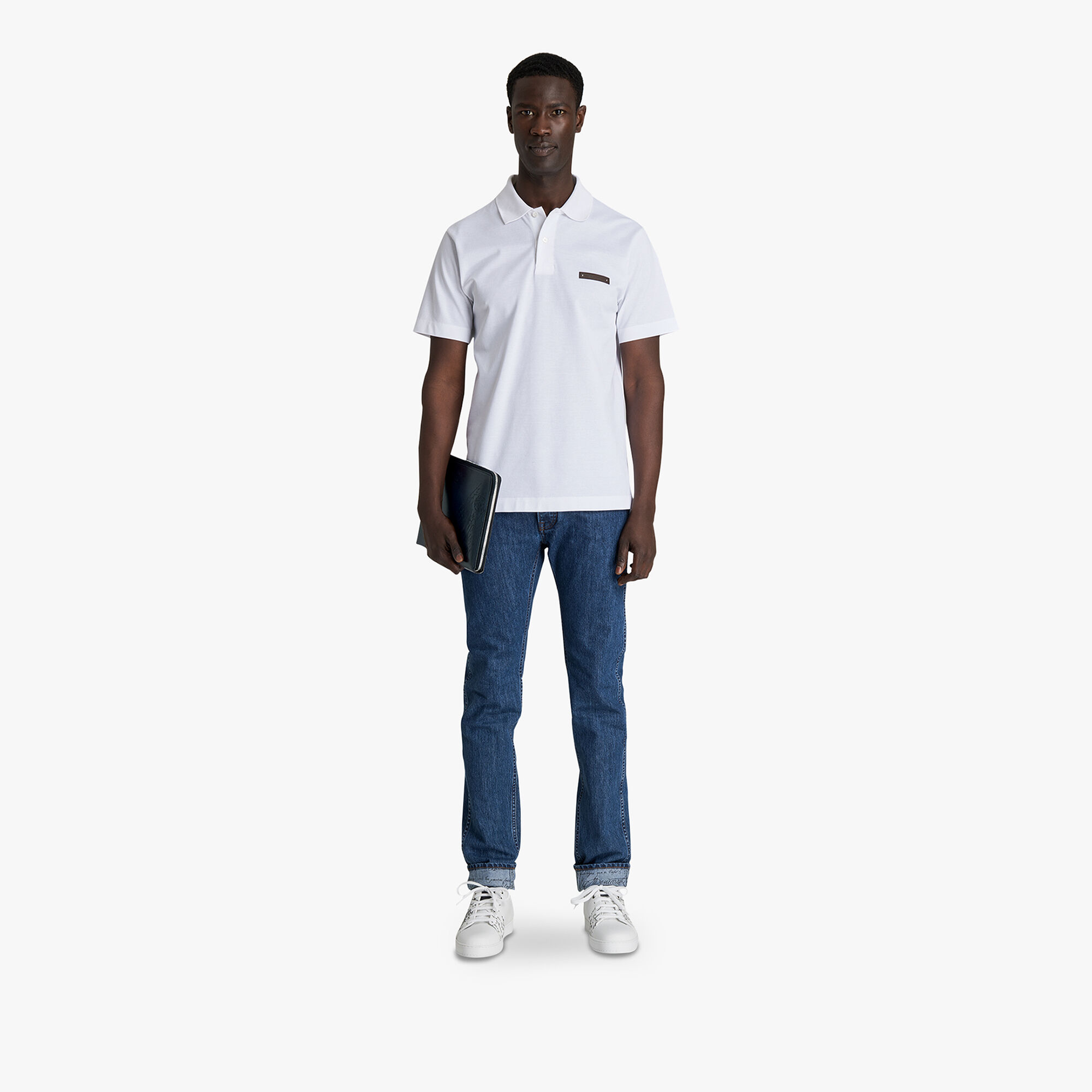 Pantalon En Denim avec-Imprime-Scritto