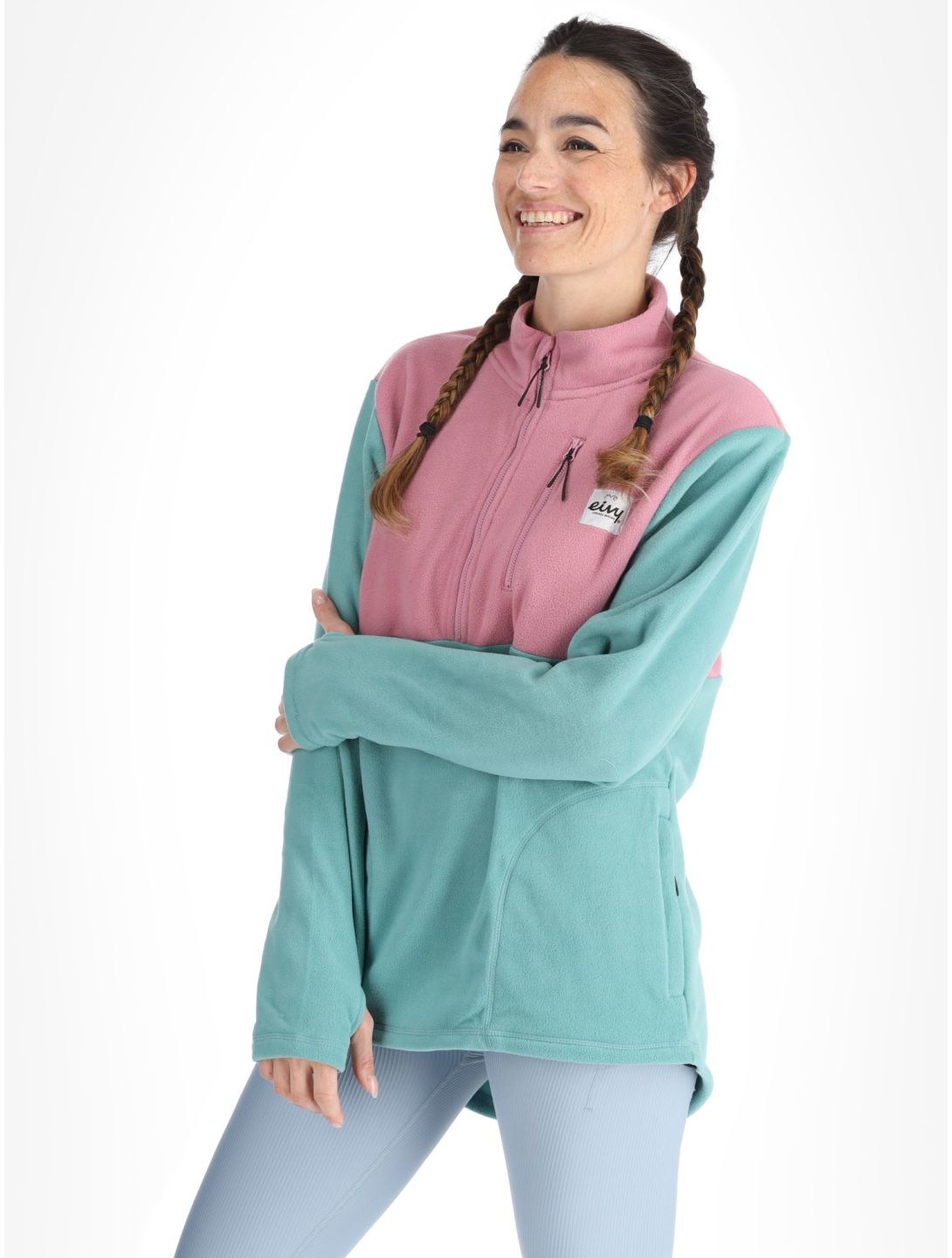 Techlight Halfzip Fleece trui dames
