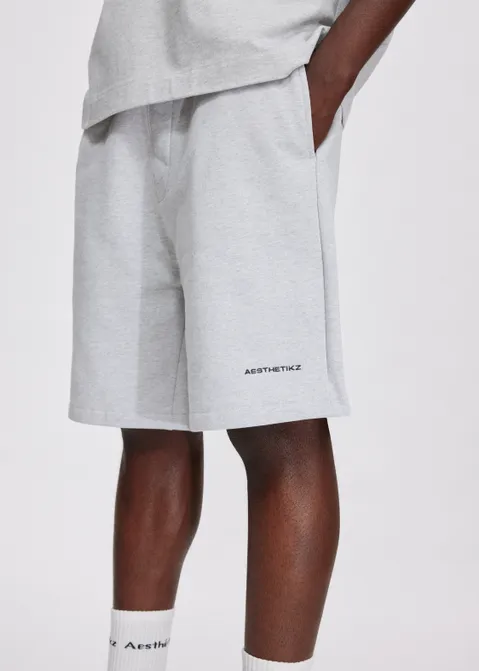 Oversized korte broek grijs (GRS.LME)
