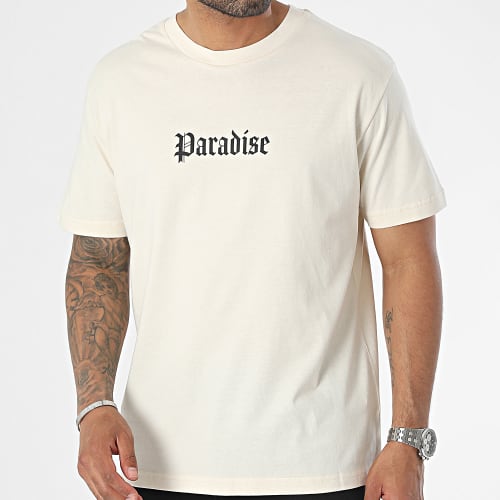 Tee Shirt Oversize Large Paradise III Beige