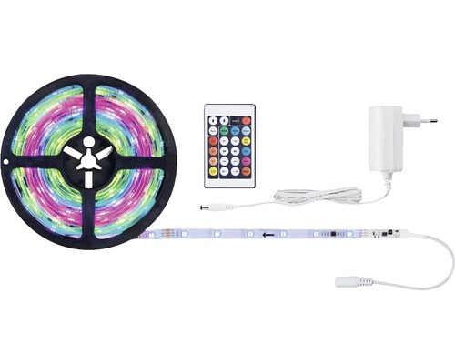 SimpLED Motion RGB Kant-en-klare stripset 10 m 17W 650 lm RGB kleurverandering + afstandsbediening 300 gecoate LED's 12V