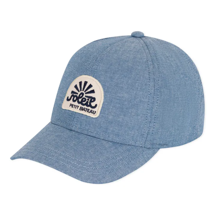 Petit Bateau Casquette Soleil Denim | Bleu jean