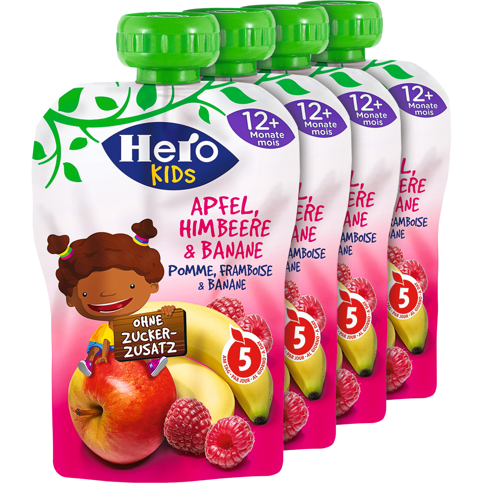 Hero Kids Smoothie AHB 4 x 120 g