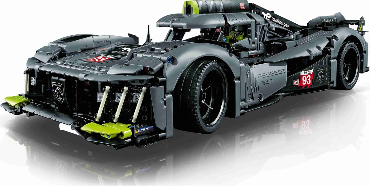 Lego Technic - Peugeot 9X8 24H Le Mans Hybrid Bil - 42156