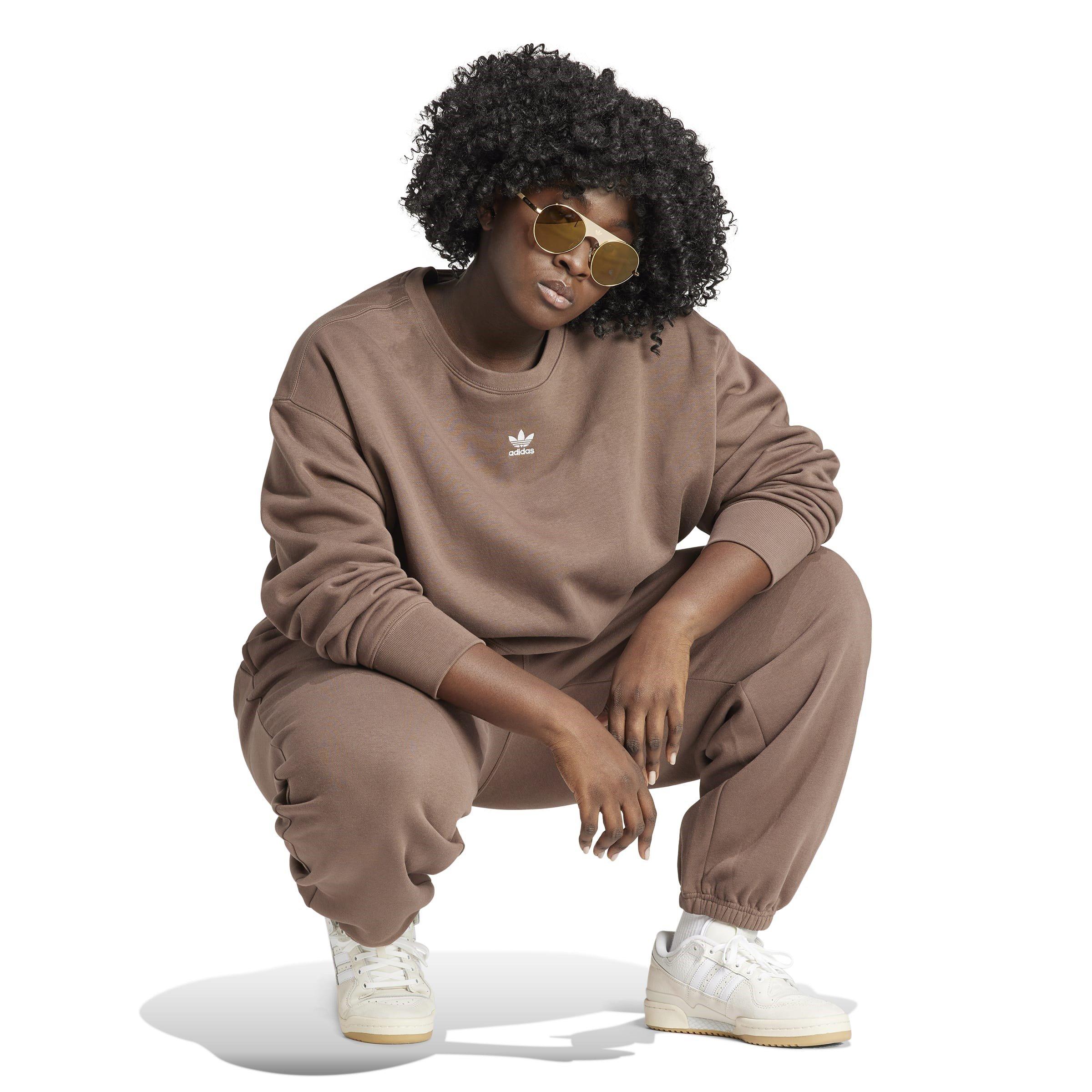 adidas Adicolor Essentials Crew Sweatshirt (Plus Size) Womens