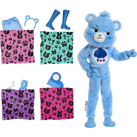 Barbie Care Bears dukke - blå