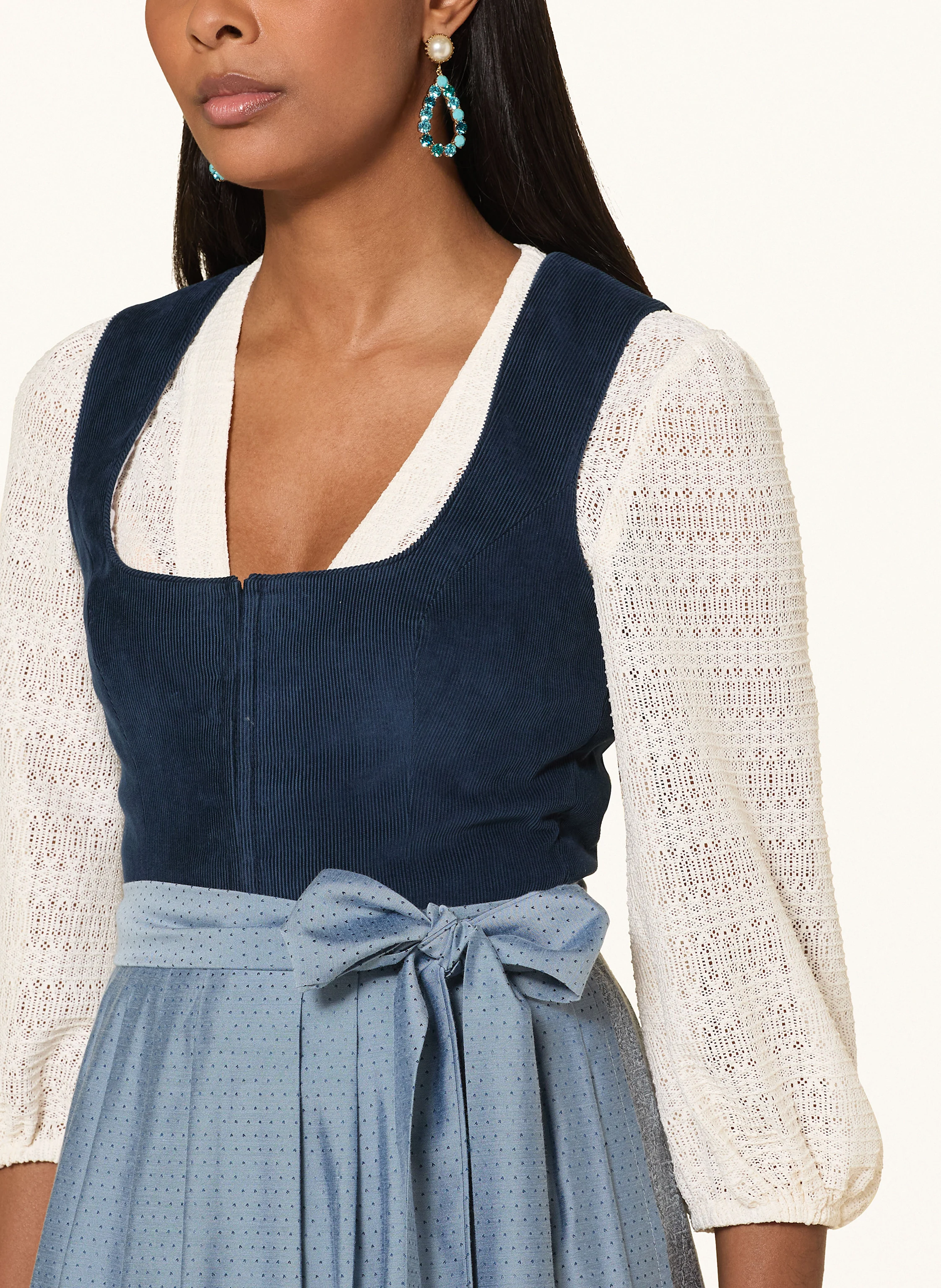 Heimatglück Tracht Dirndlbluse ANTONIA mit 3/4-Arm