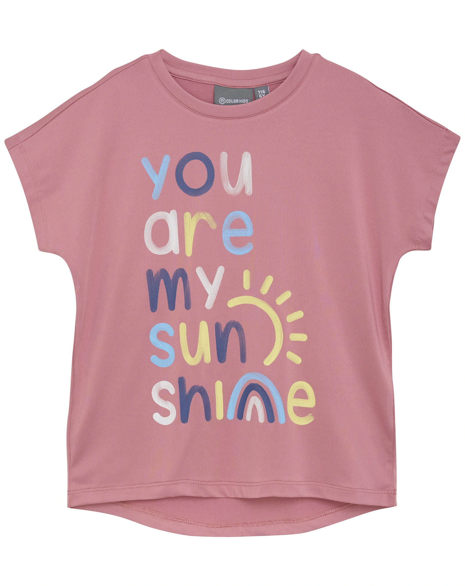 T-Shirt MY SUN SHINE in foxglove