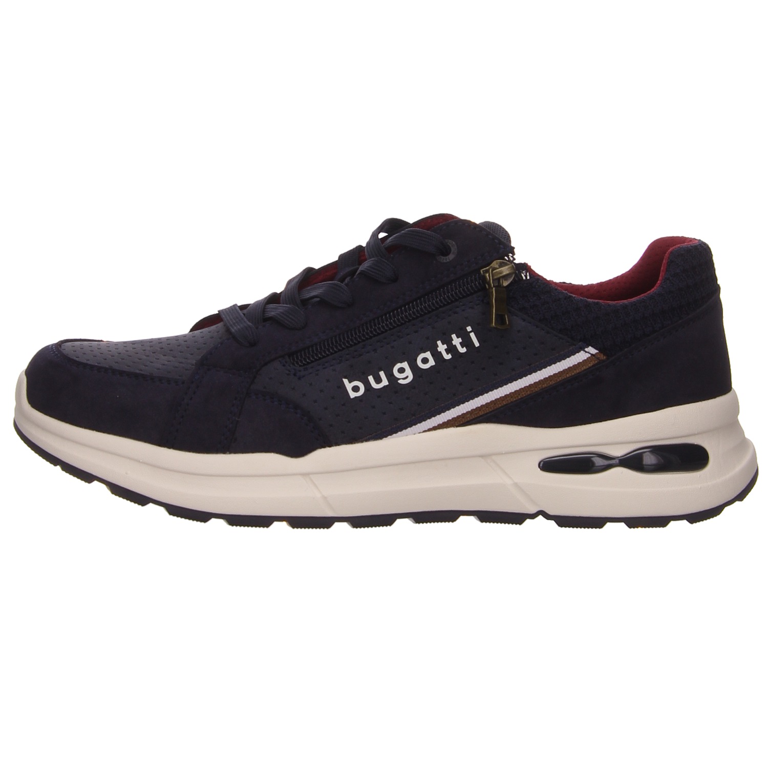 Bugatti Schnürhalbschuh d.blau blau