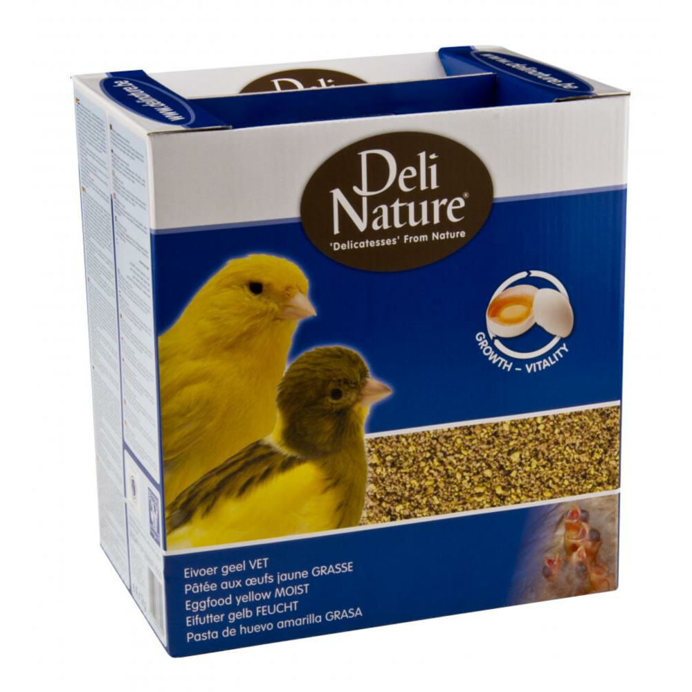 Deli Nature Eivoer Vet Geel 1 kg
