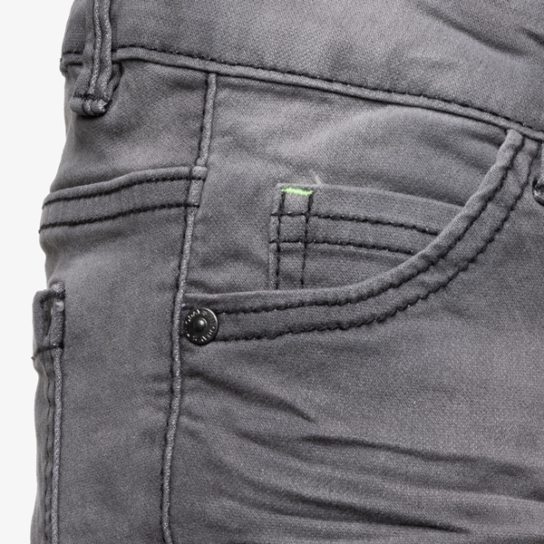 Unsigned jongens denim short grijs