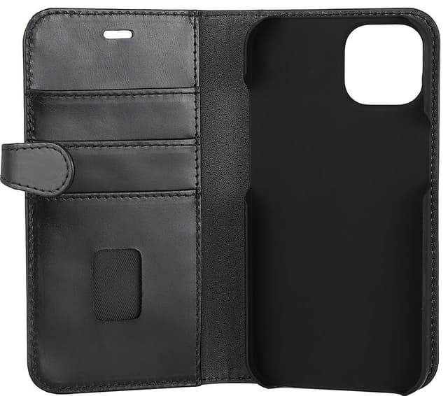 Buffalo 2-i-1 pungetui til iPhone 14 (sort)