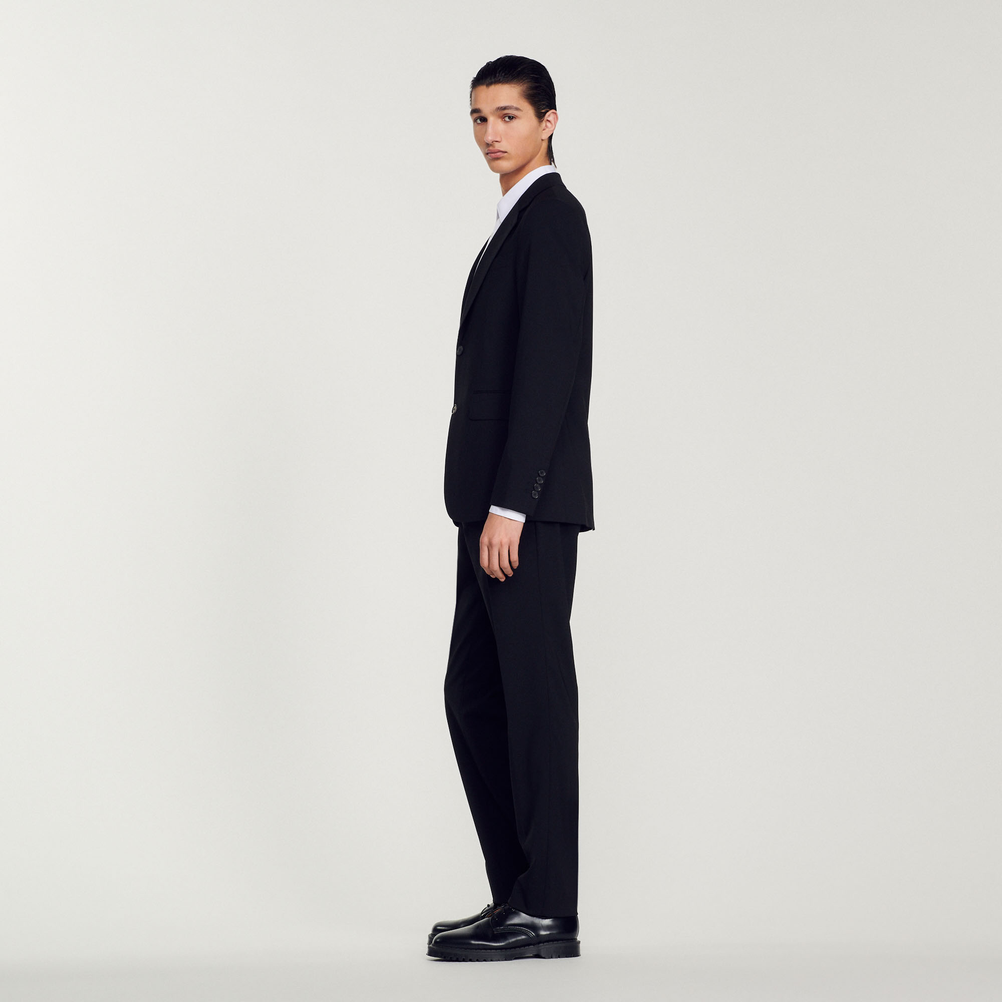 Veste de costume en laine vierge