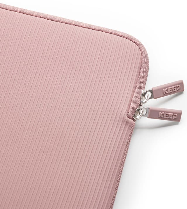 KEEP 14″ bærbar computer sleeve i neopren/tekstil (Rose Elegance)